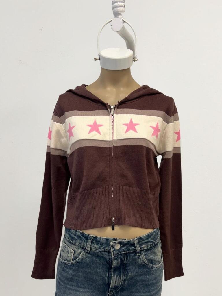CAMPERA TEJIDO ESTRELLA